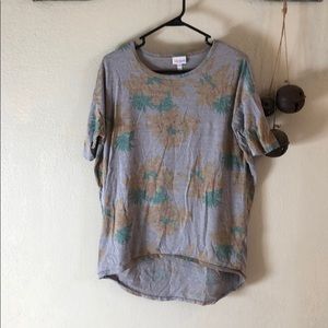 Floral LuLaRoe tunic top